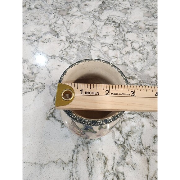 VTG Home and Garden Party Stoneware 2000 Magellan Jar CANDLE 4" Tall Used - Picture 6 of 6